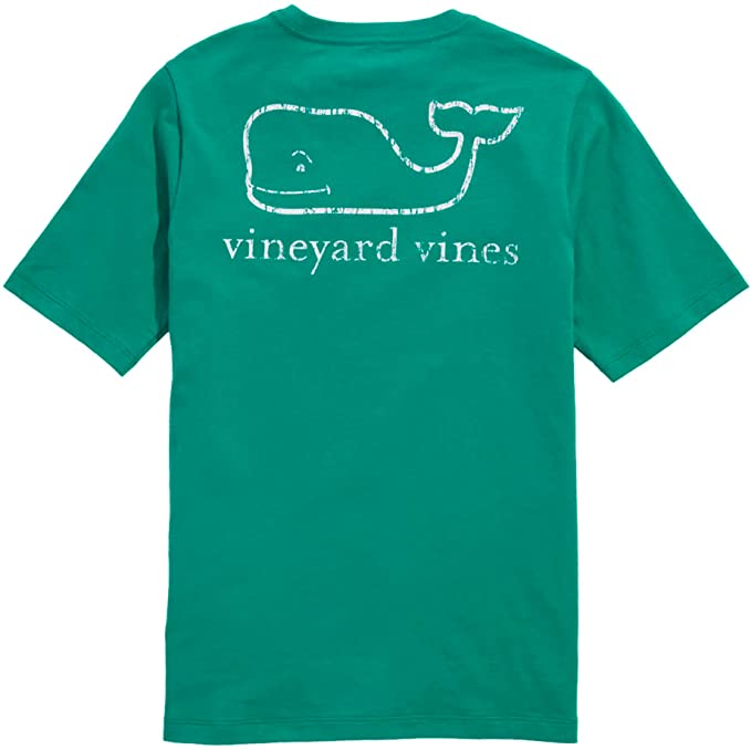 vineyard vines Boys Ss Glow Vintage Whale Pkt T