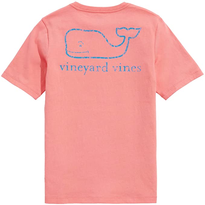 vineyard vines Boys Ss Glow Vintage Whale Pkt T