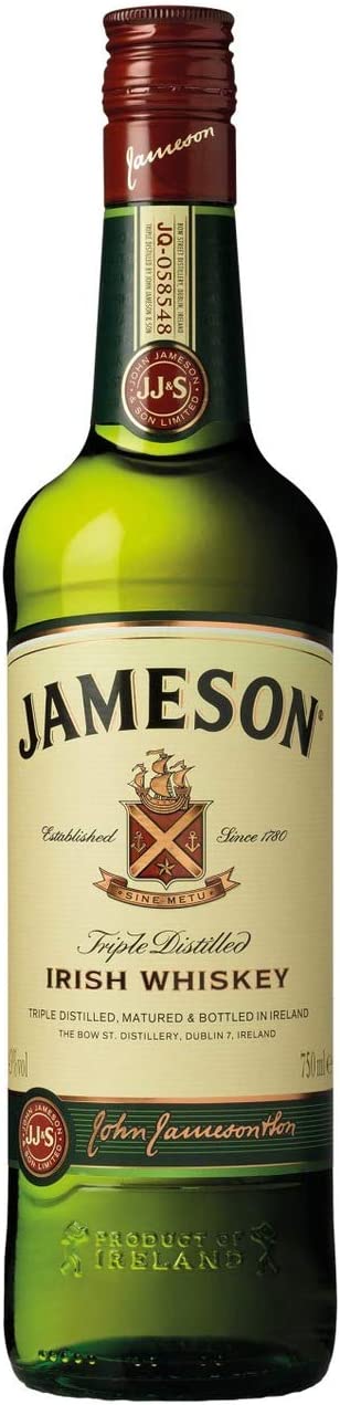 John Jameson Irish Blended Whisky 70cl
