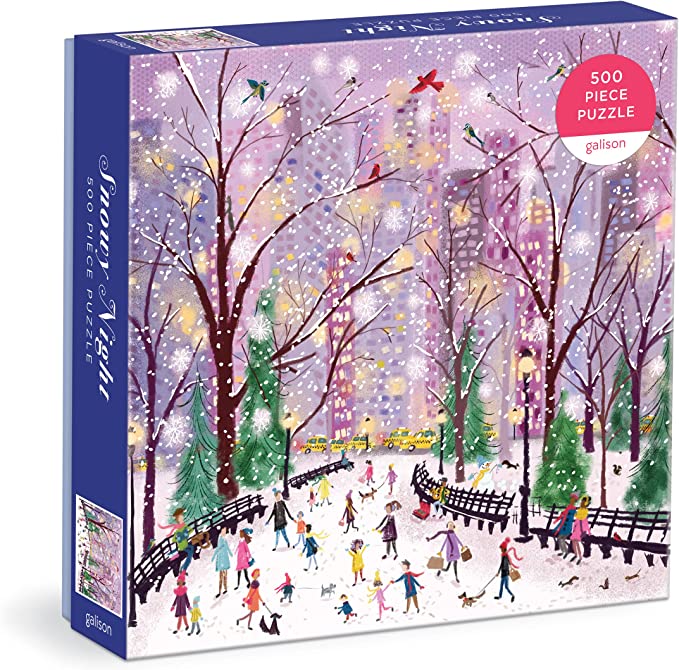 500 Piece Winter Theme Puzzle, Beautiful Artwork, Thick and Sturdy, Great Gift