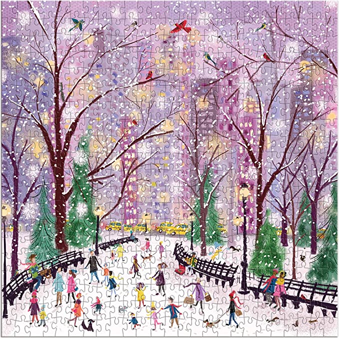 500 Piece Winter Theme Puzzle, Beautiful Artwork, Thick and Sturdy, Great Gift